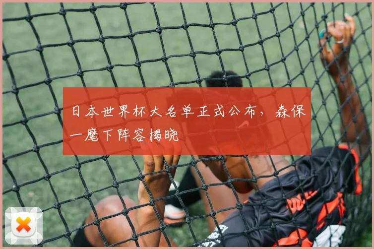 日本世界杯大名单正式公布,森保一麾下阵容揭晓
